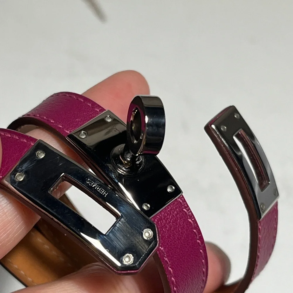 Hermes Kelly double bracelet